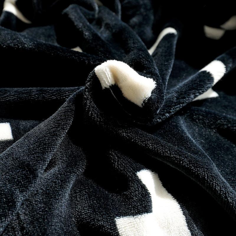 Подушка для дивана, кожаная подушка для дивана на осень и зиму, короткая плюшевая подушка, чехол из черно-белой фланели, противоскользящая подушка для дивана