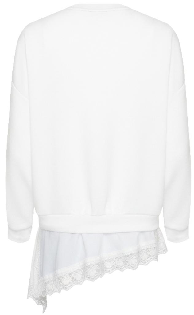 Fashion - Women' Blouse with Petticoat - Id8856 White One Size