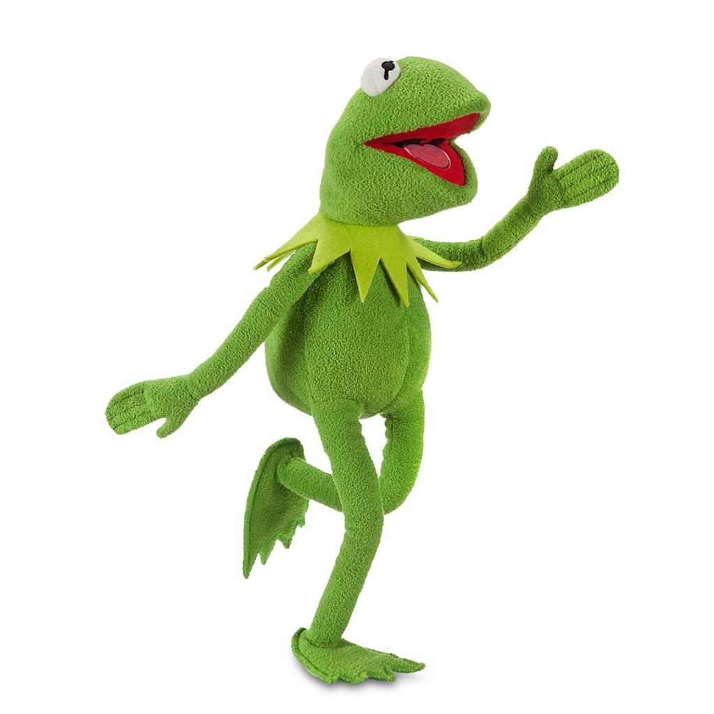 Disney Disney Store Official Kermit the Frog Plush - Iconic 16-Inch Soft Toy from the Muppet Collection - Perfectly Made for Fans and Kids - Durable
