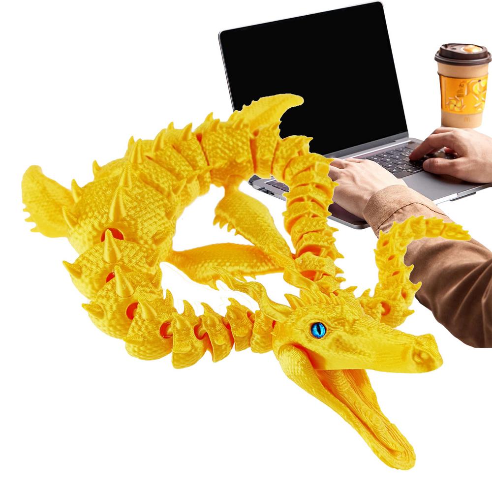 3D Печатные Драконы 3D Драконы С Гибкими Сочленениями Полностью Подвижные 3D Печатные Драконы Игрушки-Спиннеры Для Взрослых Мальчиков Детей