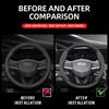 Для Cadillac Замшевая карбоновая накладка на руль Подходит для ESCALADE ESV CT4 CT5 CT6 XT4 XT5 XT6 LYRIQ ATS CTS SRX XLR