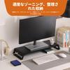 HARUMAKI Desktop Monitor Stand with USB 54cm Laptop Monitor PC Display Printer PC Popular Tilt Keyboard No Assembly Cervical Suitable for Working from
