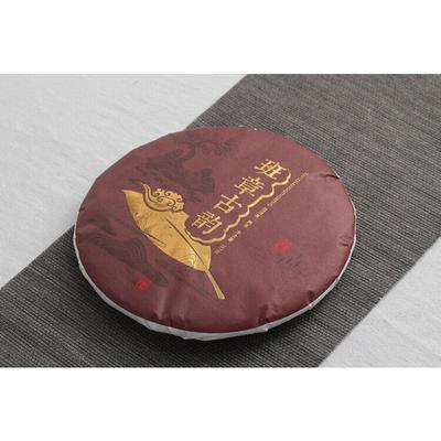 Чай Юньнань Пуэр Баньчжан Древний ритм Большой торт состаренной древесины 357г