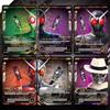 Новые оригинальные коллекционные карты Kamen Rider Double Мультяшные карты двойной битвы Битва героев Издание к 15-летию