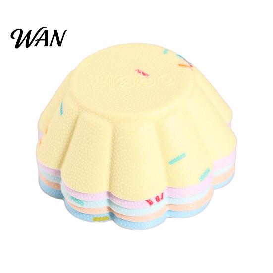 Heat Resistant Silicone Mold 5Pcs Cake Non-Stick Baking Cups Reusable Food Grade Muffin Liners Dishwasher Safe Oven Air Fryer for Muffins Egg