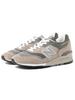Beams New Balance U997 GY Canvas Size Men's Shoes, Gray, 26.5 (11313924424)
