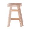 1:12 Dollhouse Miniature Accessories Wooden Stool Chair Doll House Furniture