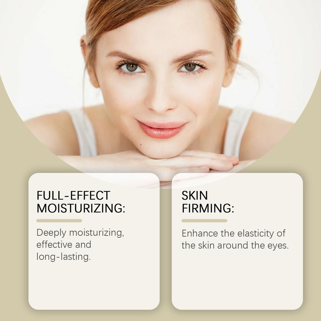 Anti-aging Moisturizing Eye Cream Effectively Nourishes The Eye Skin Suitable For All Skin Types Use With Continued Use To Glow.