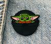 New Enamel Pin Baby Yoda Star Wars Metal Connector Gift Birthday 1 Piece