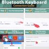 Новая портативная беспроводная Bluetooth-клавиатура без тачпада, мини, тонкая, бесшумная, для iOS, Android, Windows, универсальная, для офисного использования