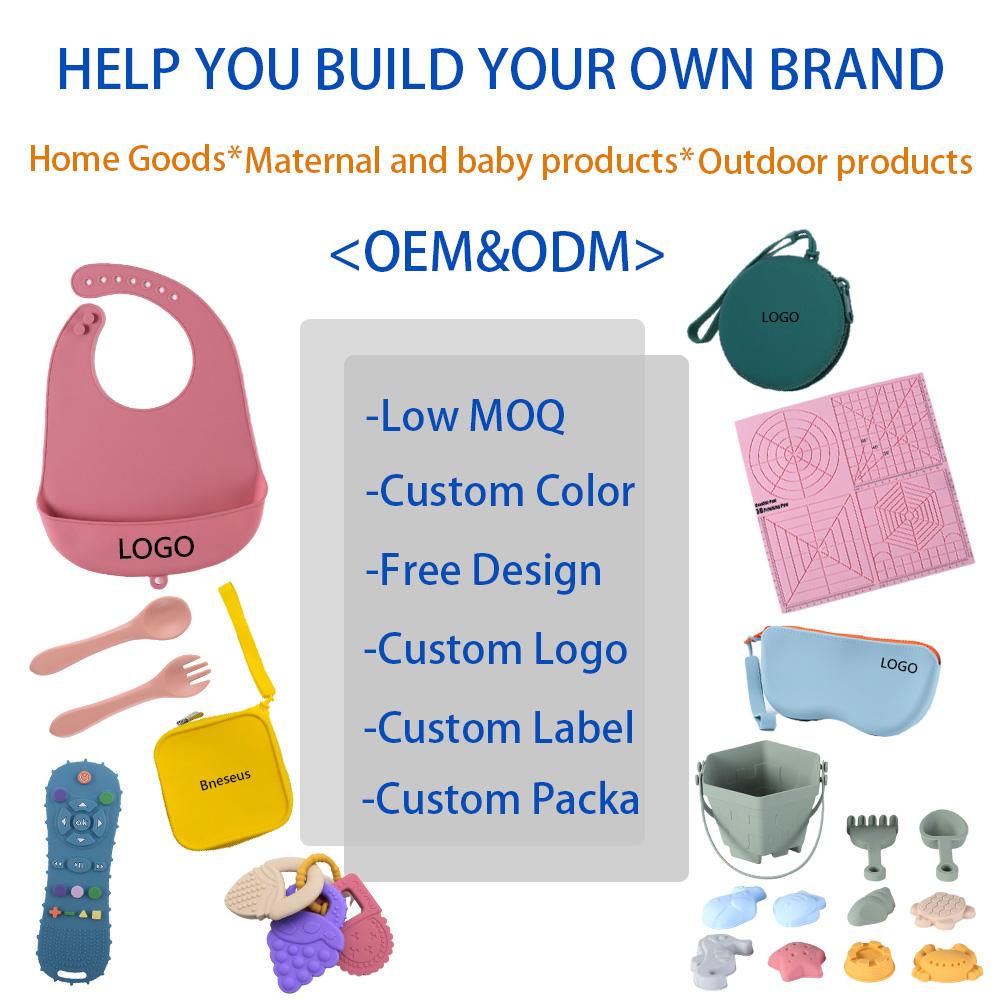 Custom OEM/ODM Eco-Friendly Silicone Sunglasses Case with Zipper Closure