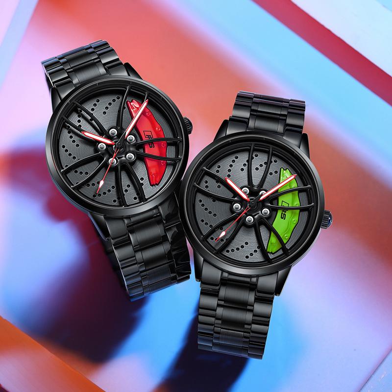 SVJ Wheel Watch Male Rs6 Модификация автомобиля Тема Стереополый поворотный гидравлический стол