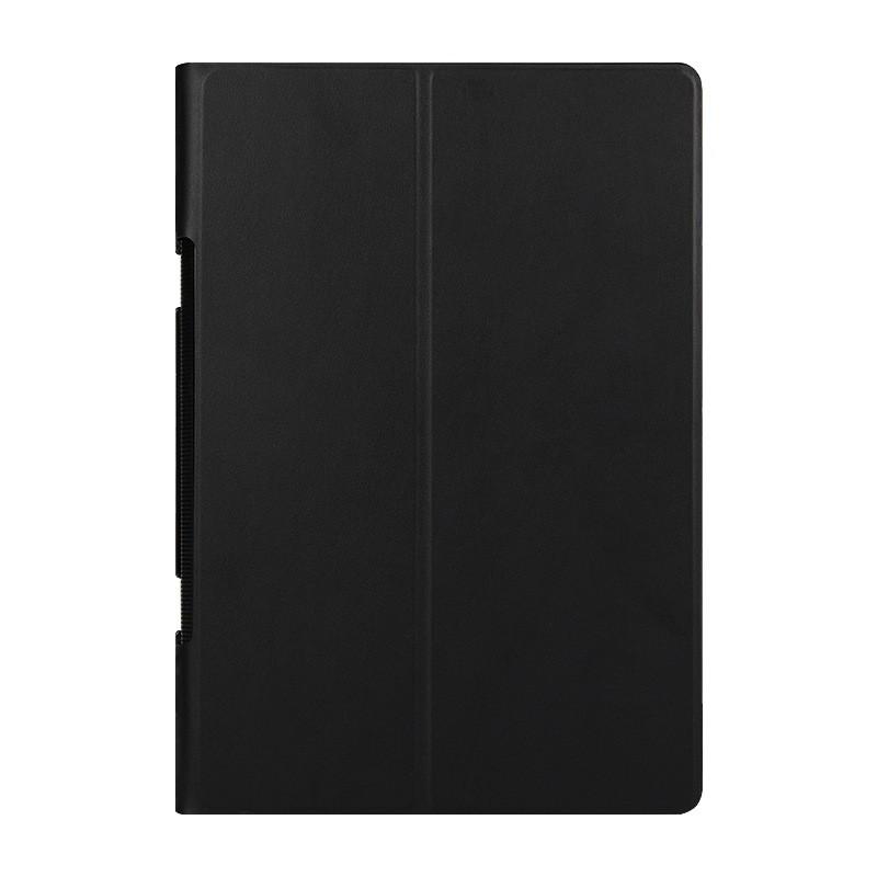 Slim Protective Case Lenovo Yoga Pad Pro 13-inch YT-K606F Tablet Black Plastic Cover With Heat Pressed Design Business Style