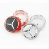 Benz amg 4 PCS 75mm Black Red Raised Car Wheel Center Cap Hub Badge Styling Accessories for Mercedes Benz AMG Key Ring DM1