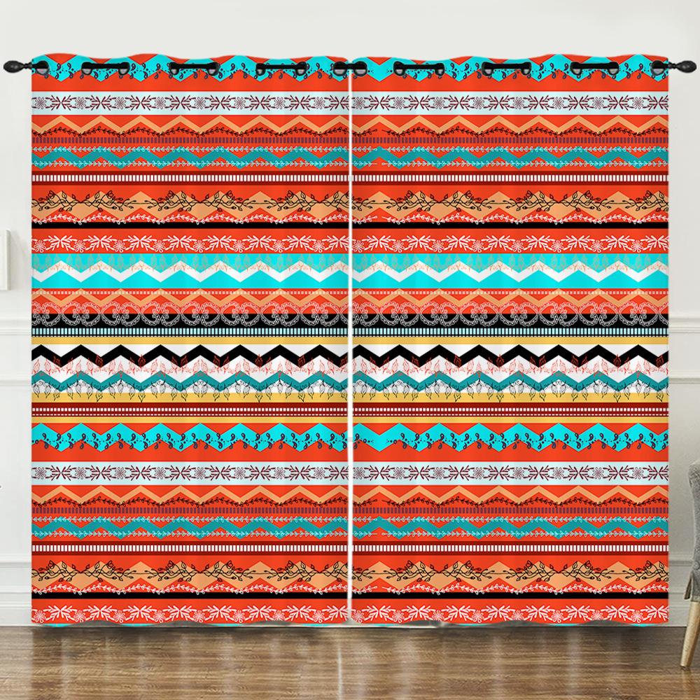 Серия 3D Fresh Printing Цифровая печать Штора Блэкаут и на люверсах