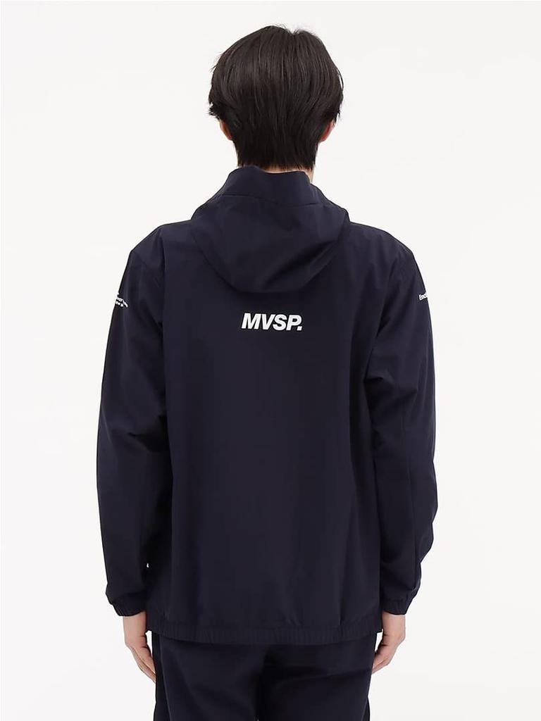 DESENTE AIRY TRANSFER Light Lip Full Zip Hoodie BK L