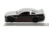 Jada Toys Big Time Muscle 2008 Ford Shelby Литой автомобиль Игрушки для детей и взрослых 124 GT-500KR (Black / Silver)
