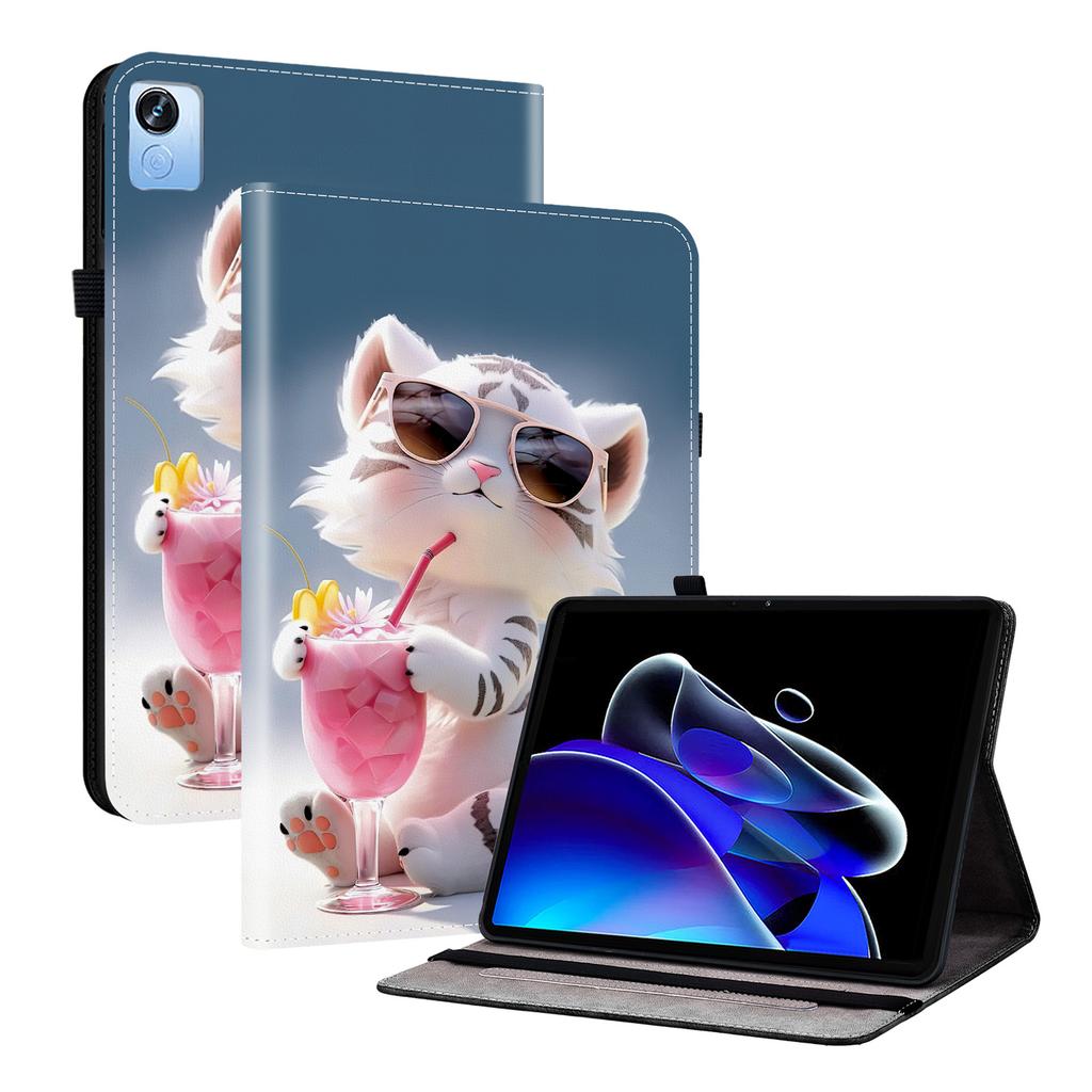 Чехол из искусственной кожи для планшета Realme Pad X-11 стилей! Прочный, с 2 слотами для подставки, держателем для карандашей и слотами для карточек, гибкая задняя крышка из ТПУ