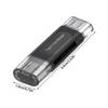 OTG Card Reader Type C с двойным слотом для карт памяти TF (MicroSD) с быстрой передачей данных