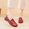 2025 Весна Натуральная Кожа Женская Обувь Удобная Коровья Кожа Мягкая Подошва Повседневная Женская Обувь Плоский Каблук Нескользящая Обувь Для Мам