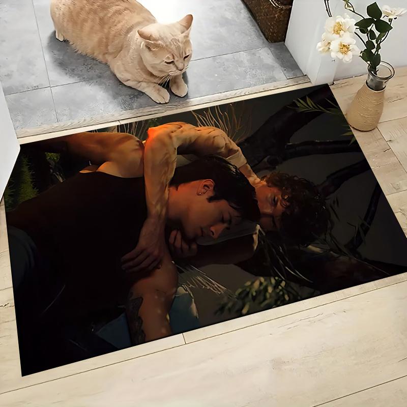 Nighttime Adventure Carpet Rug Soft Washable Anti Slip Home Living Room Sofa Mats Personalized Christmas Rug