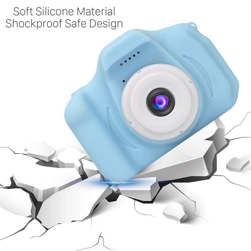 Mini Sd Video Smart Shooting Children Digital Camera 2.0 Inches Screen Ips Full Screen Display