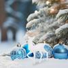 6 шт. Рождественские украшения с оленями Очаровательные статуэтки лосей Пластиковые рождественские стоящие фигурки оленей Украшения для праздничного стола