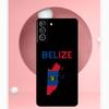 Чехол с флагом Белиза для Samsung Galaxy S24 Ultra S22 Plus S20 S21 FE S8 S9 S10 Note 10 20 S23 Ultra