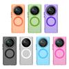 Матовый чехол Magsafe для телефона Honor X9b Magic6 Lite X50 Защитный чехол Магнитная беспроводная зарядка Ударопрочная задняя крышка
