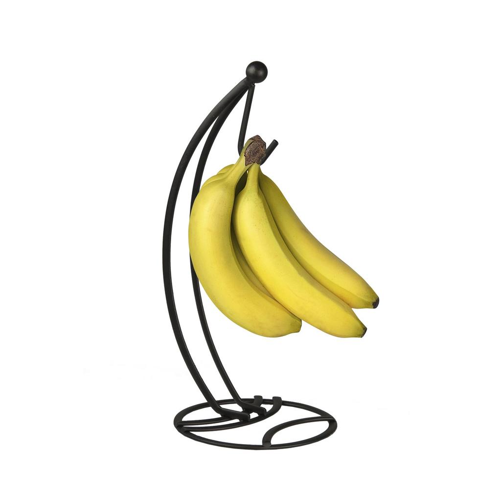 Creative Banana Holder Hook Keep Bananas Fresh Under Cabinet Hook Bananas Hanger for Kitchen Items Fruit Storage