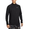 Мужская беговая футболка с молнией на 1/4 Dri-FIT Черный IO8316-010