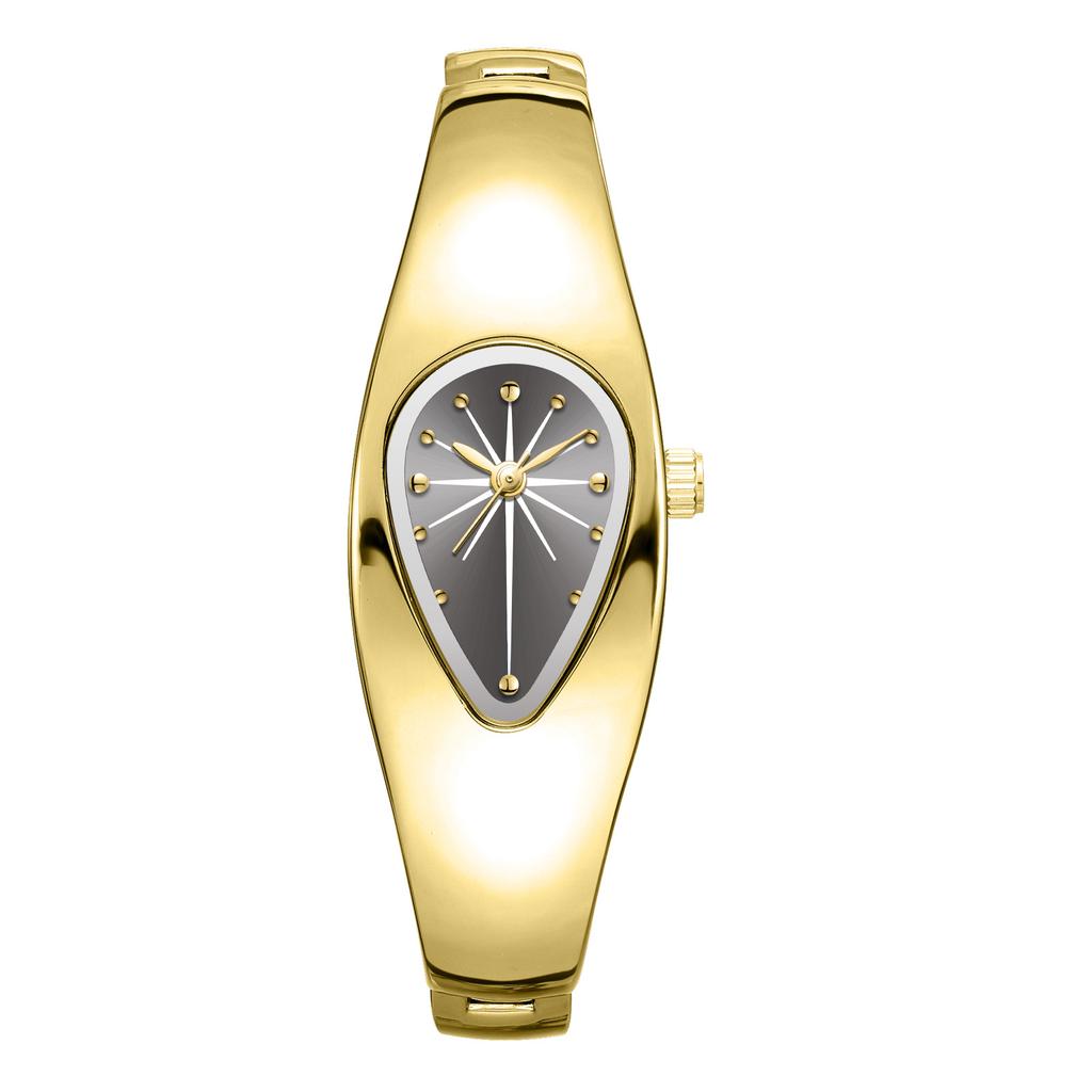 Кварцевые часы Мужские Женские Капля Воды Винтаж Y2k Специальное Лезвие Креативный Дизайн Лезвия Высококачественная Сталь Уникальный Браслет Мужские Часы