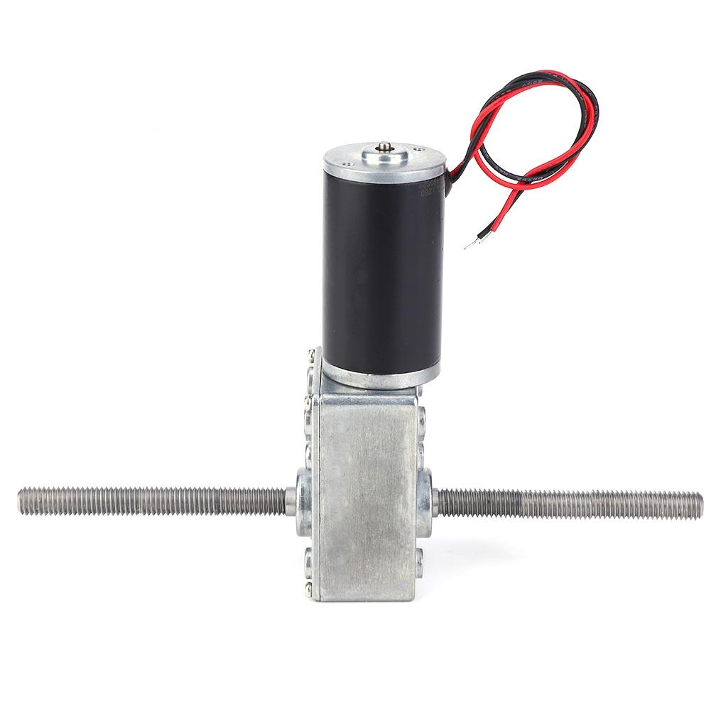 Worm Gear Motor M8 Double Right Hand Thread Dual Shaft Reduction MotorReduction Ratio