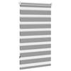 Zebra Roller Blind 70.9 x 120 cm Fabric Width 66.7 cm Gray