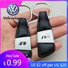 2026 Горячий Для Volkswagen VW Модный Кожаный Брелок Для Автомобиля Женщины Мужчины Подарки Для Wolkswagen VW Rline R GTI Golf 5 6 7 8 GTD Polo Автомобиля
