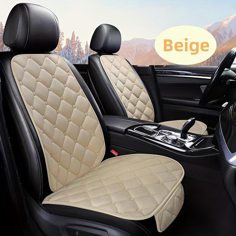 2 шт. Подушки на сиденья автомобиля из короткого плюша с нежной подкладкой из пуха, с нескользящим дном и сумкой для хранения, Универсальные для автомобиля, грузовика, внедорожника, офисного кресла