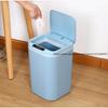 Умное индукционное мусорное ведро для спальни, электрическое мусорное ведро с сенсорной панелью для кухни, ванной комнаты, для мусора, маленькие настольные ведра
