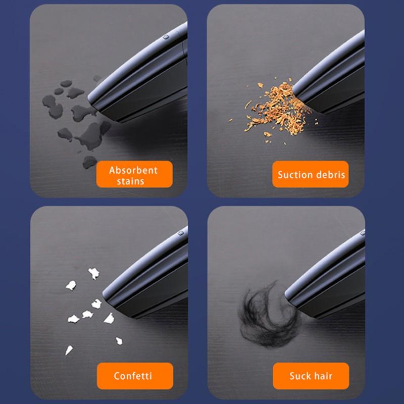 Маленький бытовой ручной пылесос с большой мощностью всасывания, с низким уровнем шума, мощный автомобильный портативный пылесос