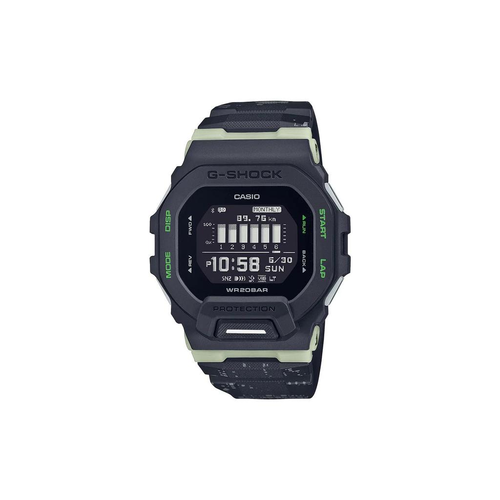 CASIO Men G-SQUAD Series Black Watch GBD-200LM-1PRT (Unisex) Japanese Korean Watches GBD 200LM 1PRT