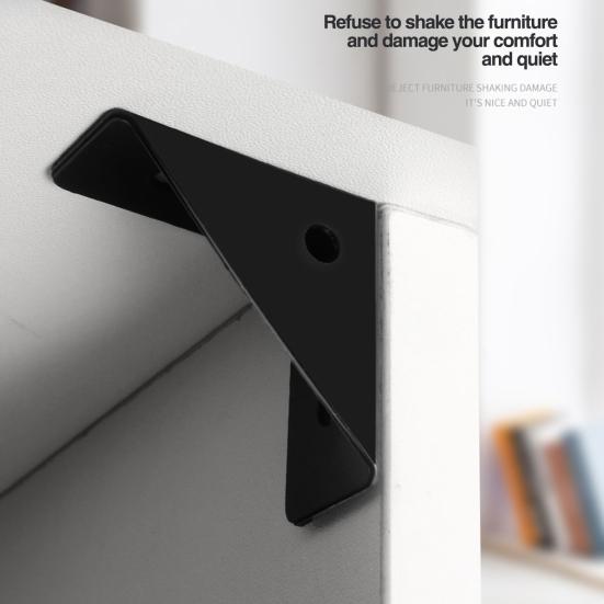 4 шт. угловые соединители со складками под углом 90 градусов, нержавеющие, устойчивые к коррозии угловые скобы с угловыми скобами, крепежные детали