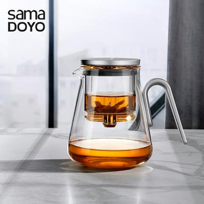 Samadoyo-магнитный переключатель чайника, высококачественный чайный сервиз, сепаратор воды для чая, бытовой инструмент для приготовления чая, термостойкий стеклянный чайник