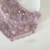 Нижнее белье Sweet Cherry Mesh, женское нижнее белье, летние кружевные треугольные трусы из чистого хлопка с дышащей промежностью и утягивающими трусиками