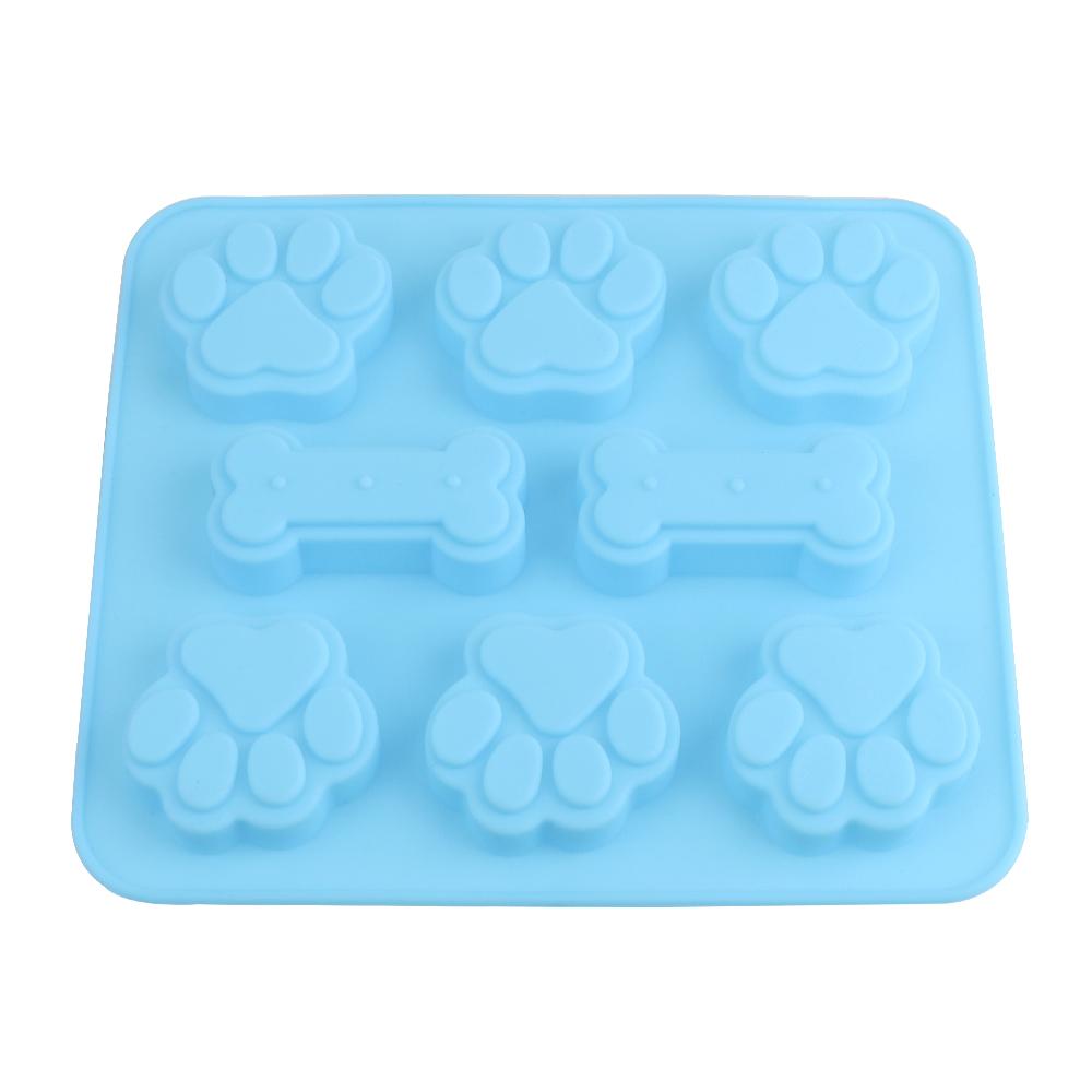 Кухонные гаджеты DIY форма для выпечки 2 в 1 домашнее животное кошка собака лапы милая силиконовая форма для шоколада собака кость собака форма для торта