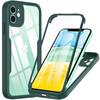 360 Full Body Front+Back Clear Case For iPhone 16 15 14 13 11 12 Pro Max XS X XR 7 8 Plus SE 2022 Silicone Shockproof Camera Lens Screen Bumper Cover