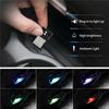 Мини USB LED Автомобильный свет Автомобильный внутренний атмосферный свет Аварийное освещение Свет ПК Автомобильный красочный декоративный светильник Автомобильные аксессуары