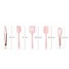 Resistance Kitchenware Accessories Cooking Tools Whisk Spatula Food Tongs Silicone Scraper