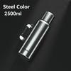 Термос из нержавеющей стали 316 большой вместимости, бутылка для воды с ручкой и ситечком для заваривания чая, для чая, кофе, вакуумный изолированный тамблер 2,5 л