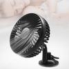 Portable Fan For Car Backseat Car Seat Cooling Fan Powerful Air Cooler With Suction Cup Vehicle Accessories 3 Speeds USB