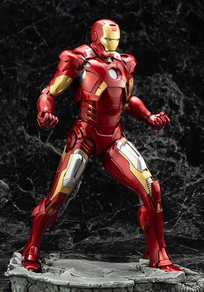 ARTFX Мстители Железный Человек Марк VII -МСТИТЕЛИ- 1/6 Масштаб ПВХ Предварительно окрашенная Легко собираемая Фигурка MK313