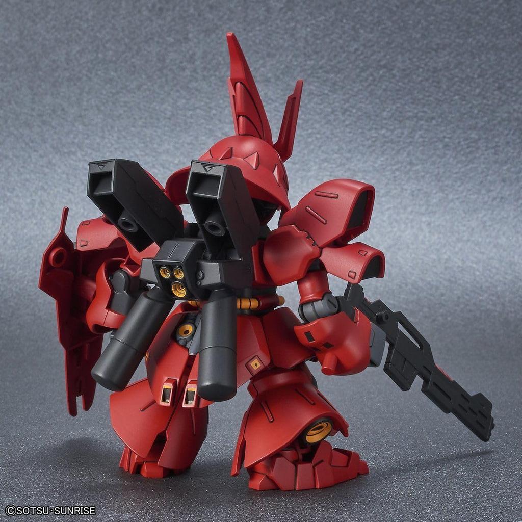 BANDAI SPIRITS SD Gundam EX Standard Мобильный доспех Gundam Контратака Шара Сазаби Цветной пластиковый конструктор BAS5060929